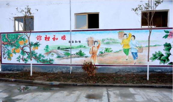 宾川乡镇文化墙 乡风文明焕发新活力