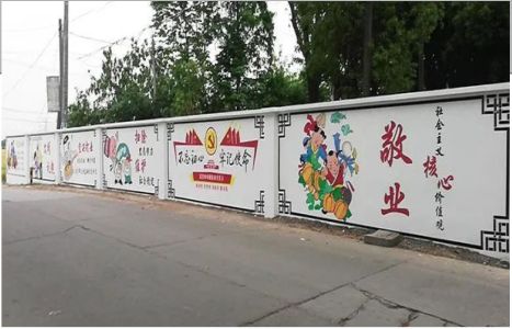 宾川手绘墙画在现实中主要有哪些应用？