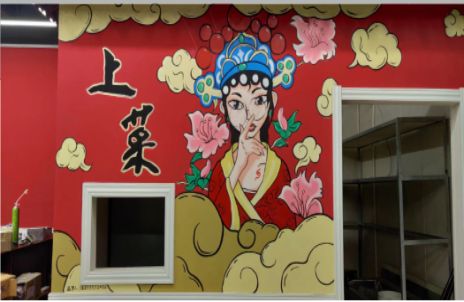 宾川墙体彩绘的发展和应用