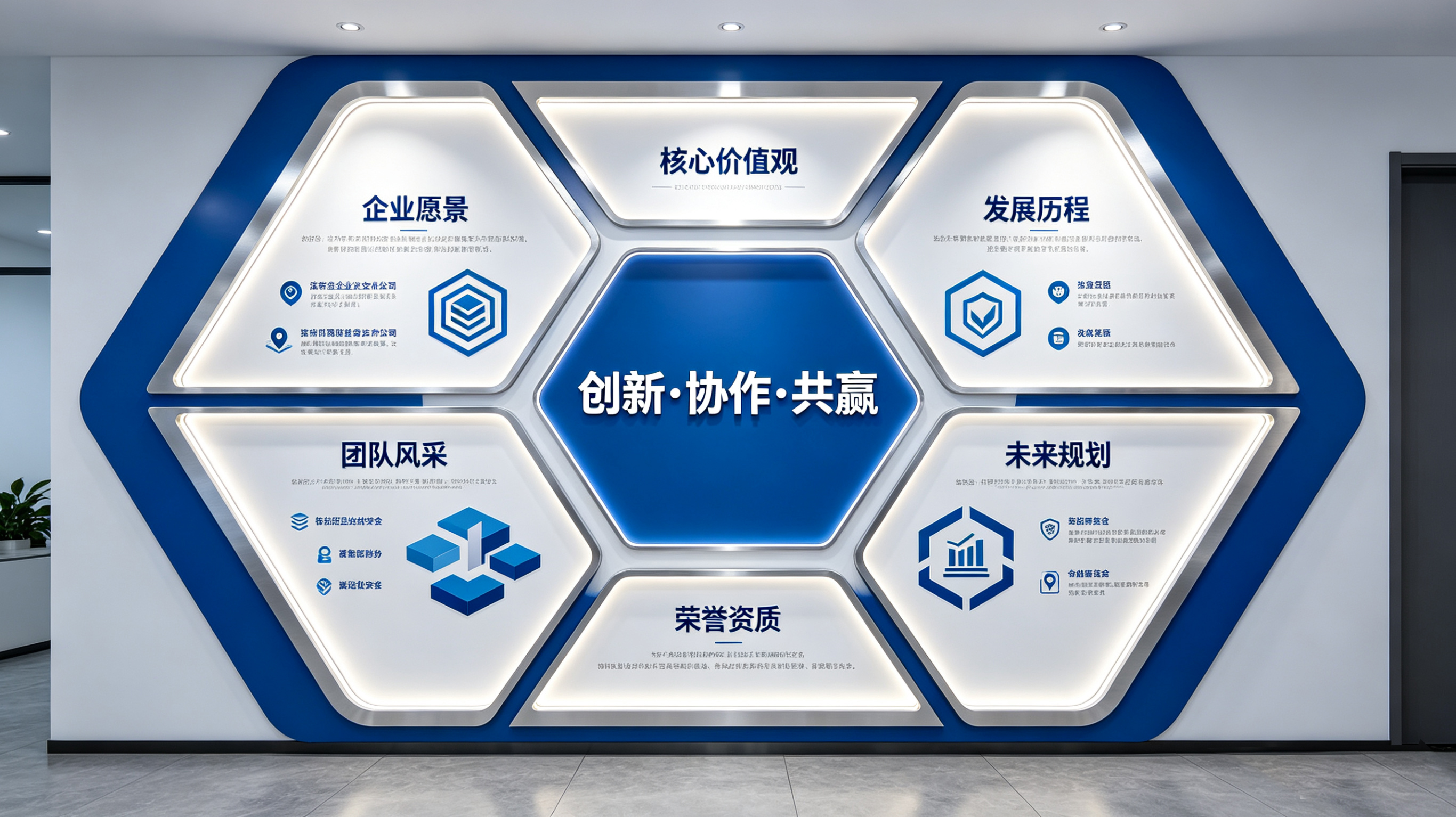 宾川企业文化墙六边形避坑指南（新手常犯5个错误）